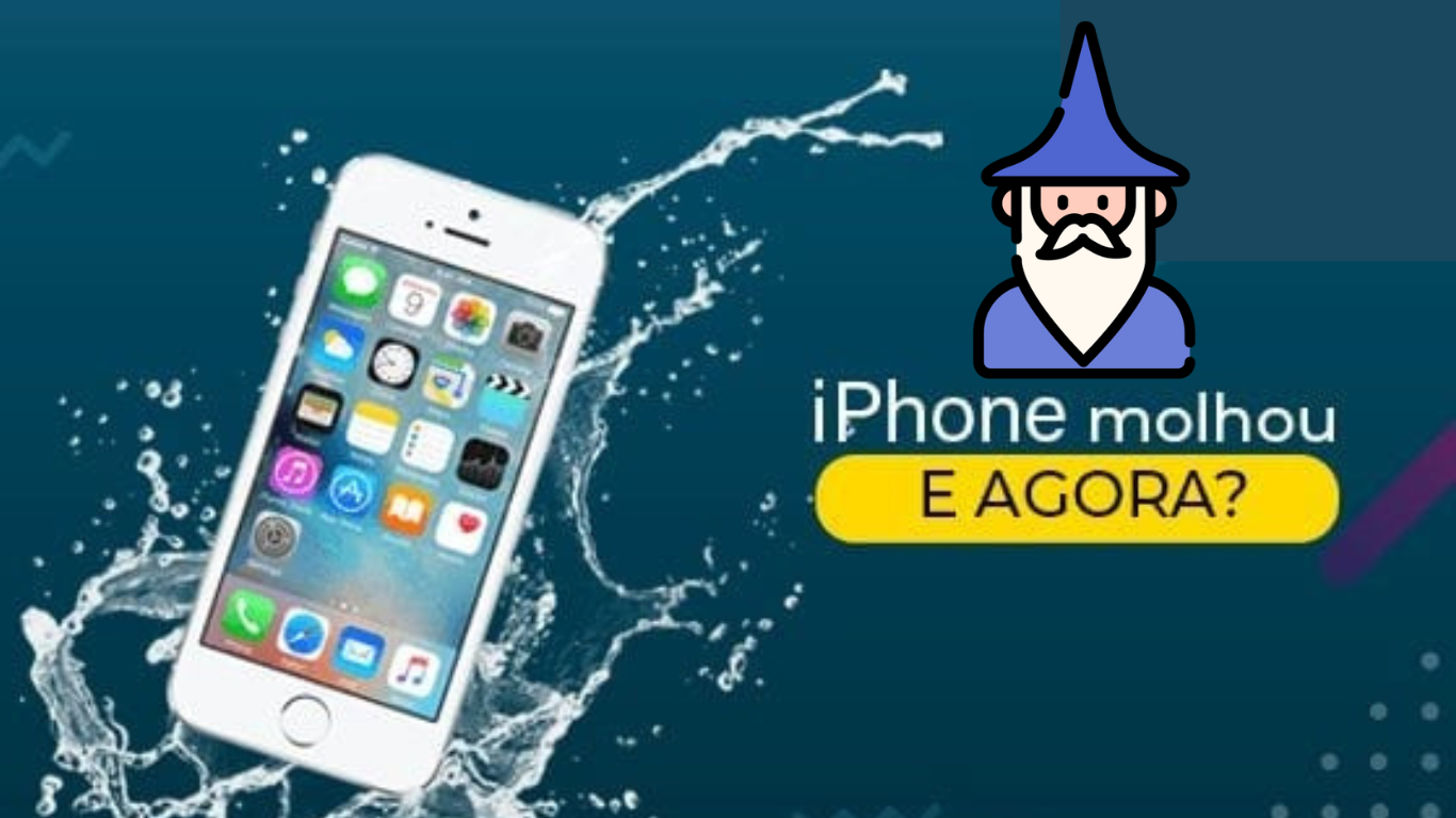 Foto celular - Molhou? Calma, tem salvação.